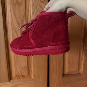 UGG Kids Cherry Red Boots
